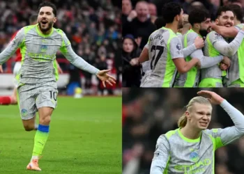 Man City Player Ratings vs Nottingham Forest: