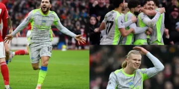 Man City Player Ratings vs Nottingham Forest: