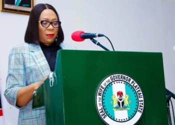 Plateau Governor’s Wife Welcomes New Year Babies with Gifts